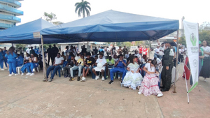 Buenaventura conmemor&oacute; el D&iacute;a de las Manos Rojas con llamado contra el reclutamiento infantil