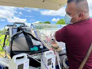 La Secretar&iacute;a de Salud de Buenaventura gestion&oacute; puente a&eacute;reo para atenci&oacute;n especializada de reci&eacute;n nacida