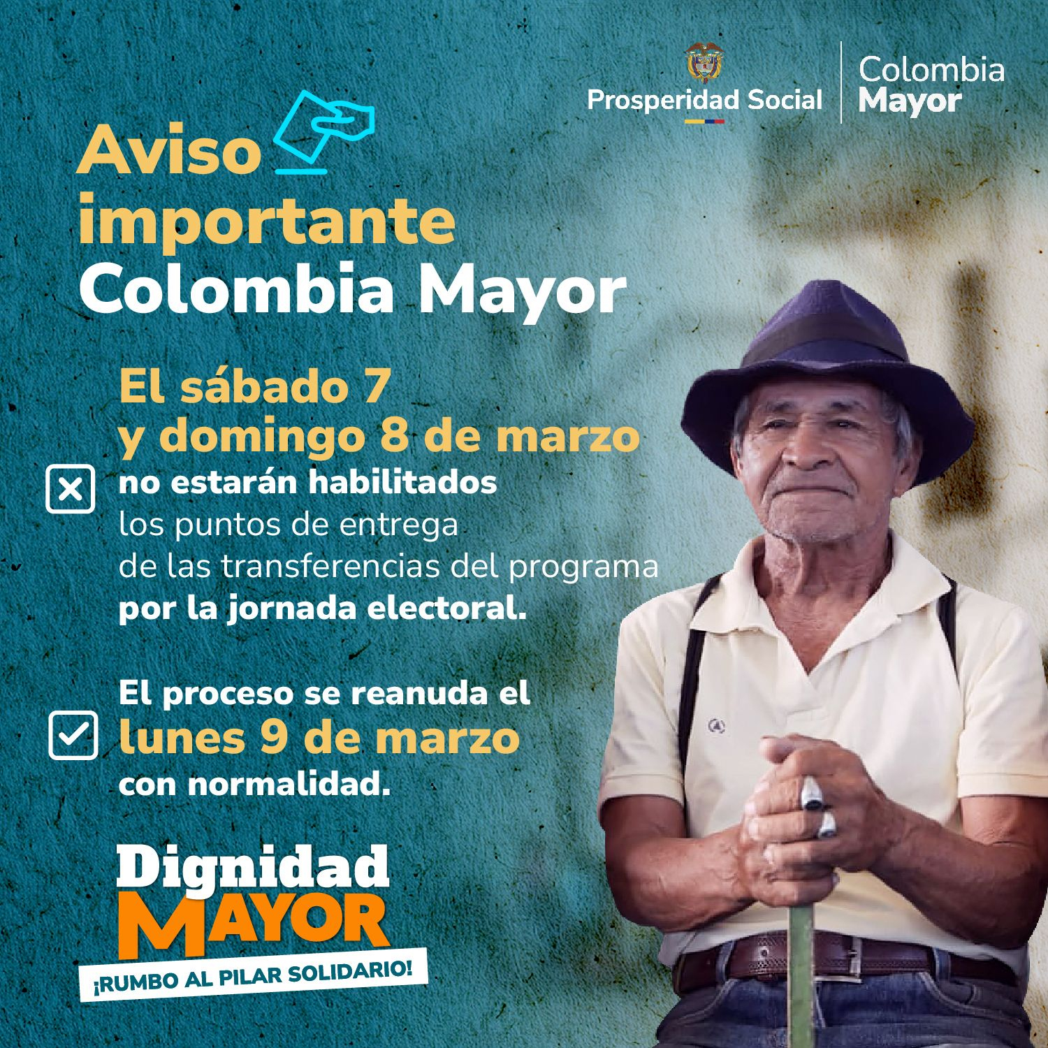 Esto es lo que debe saber sobre la entrega de transferencias monetarias en jornada electoral