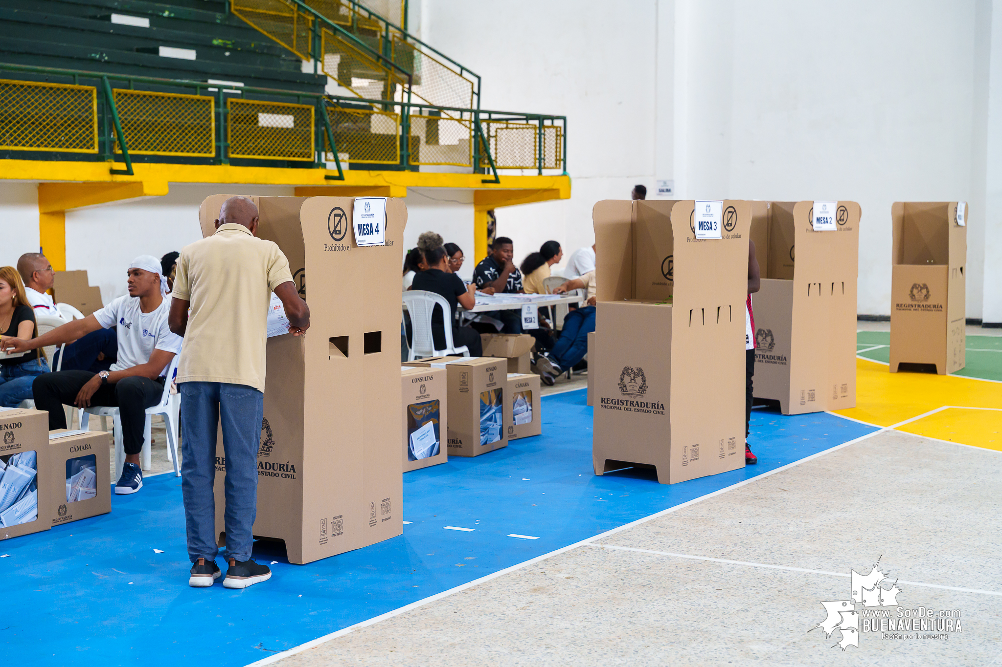 La Registradur&iacute;a calific&oacute; de tranquila y en paz la jornada electoral del 8 de marzo de 2026 en Colombia