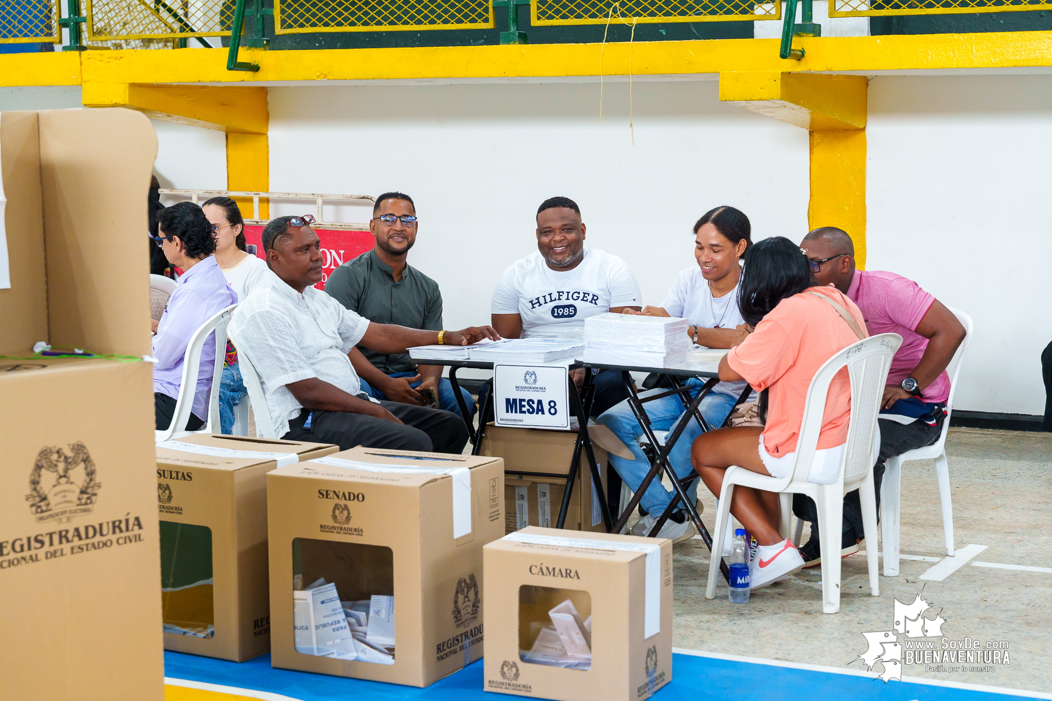 La Registradur&iacute;a calific&oacute; de tranquila y en paz la jornada electoral del 8 de marzo de 2026 en Colombia