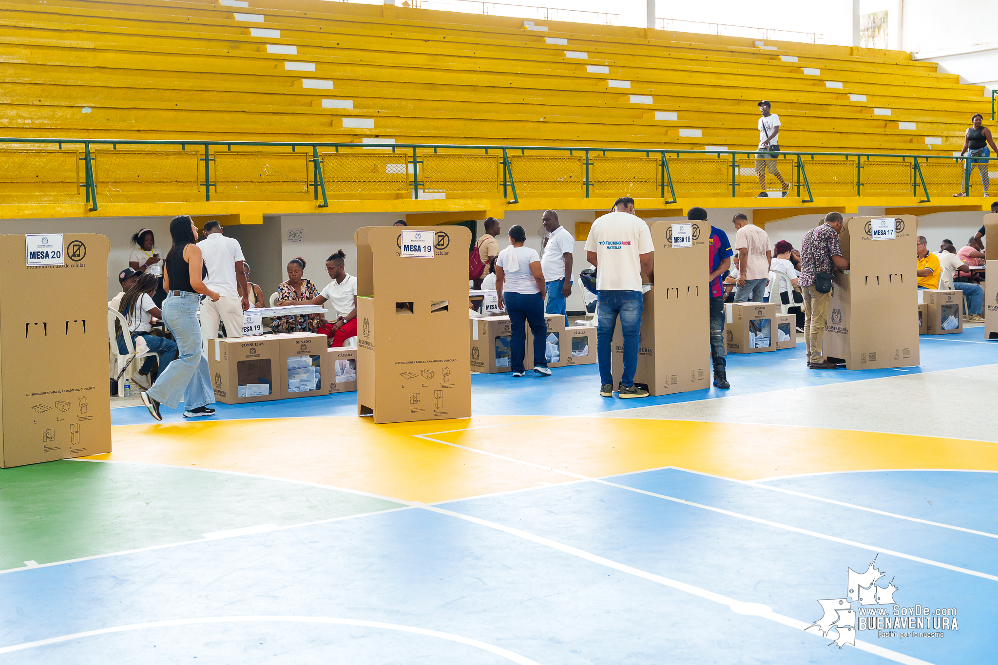 La Registradur&iacute;a calific&oacute; de tranquila y en paz la jornada electoral del 8 de marzo de 2026 en Colombia
