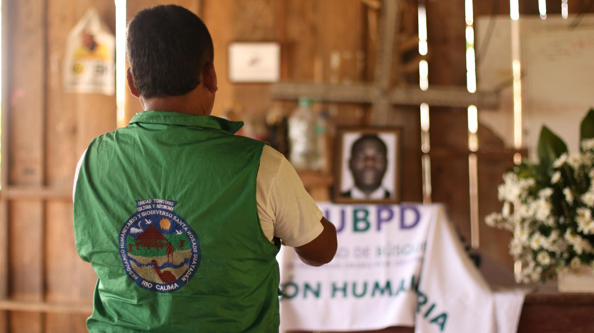La Unidad de B&uacute;squeda de personas identific&oacute; y entreg&oacute; a su familia los restos de un joven Wounaan desaparecido hace 14 a&ntilde;os por el conflicto armado