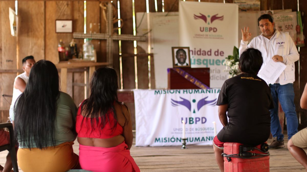 La Unidad de B&uacute;squeda de personas identific&oacute; y entreg&oacute; a su familia los restos de un joven Wounaan desaparecido hace 14 a&ntilde;os por el conflicto armado