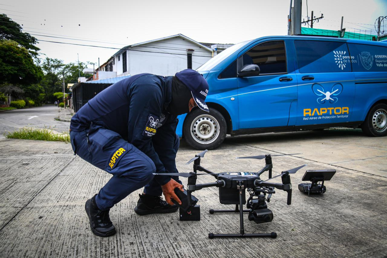 El RAPTOR apoya operativos de seguridad en Palmira con resultados en capturas e incautaciones