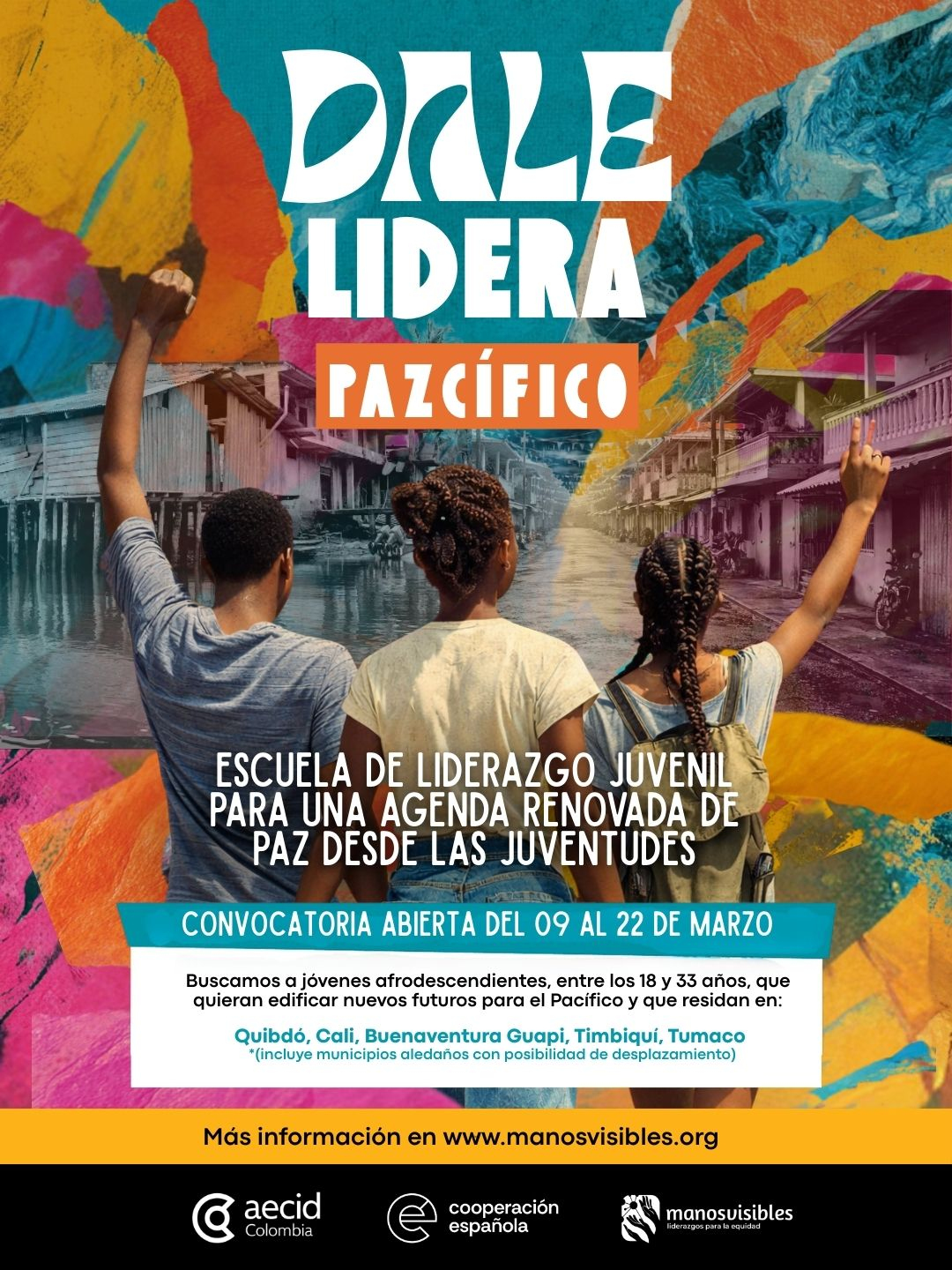 Abierta la convocatoria DALE Lidera Pazc&iacute;fico: 200 becas para fortalecer liderazgos juveniles &eacute;tnicos que construir&aacute;n el futuro de la regi&oacute;n