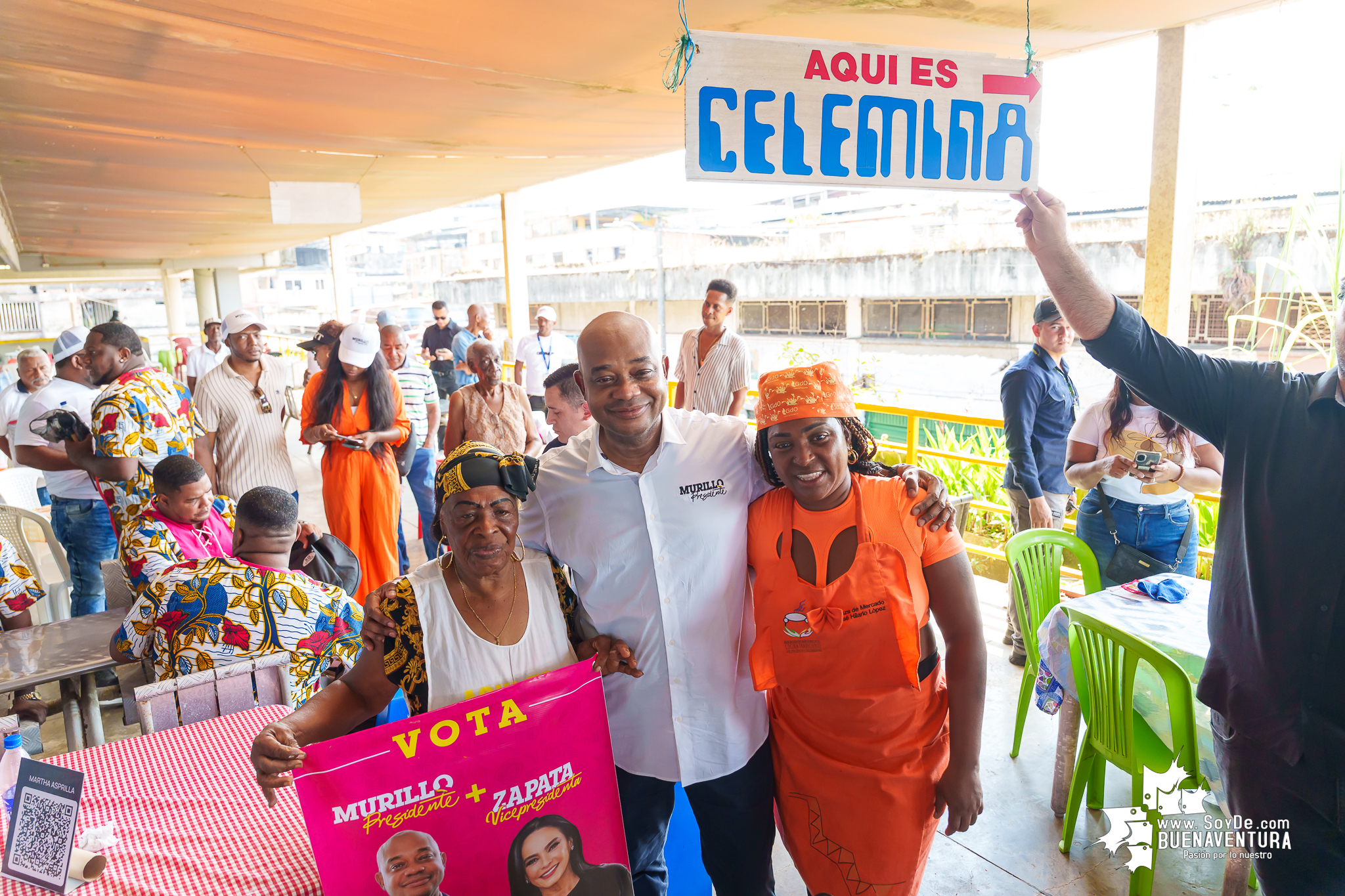 Luis Gilberto Murillo Urrutia lleva campa&ntilde;a presidencial a Buenaventura con promesas para el Pac&iacute;fico