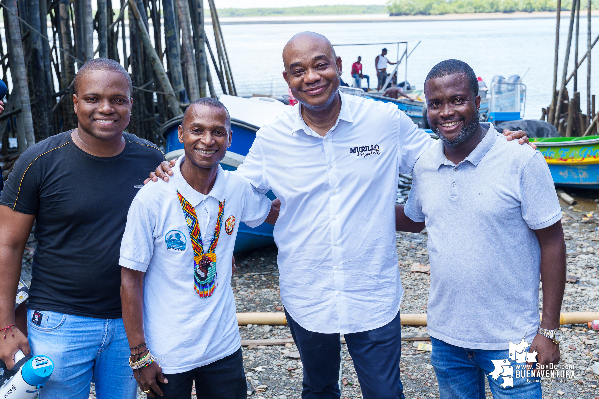 Luis Gilberto Murillo Urrutia lleva campa&ntilde;a presidencial a Buenaventura con promesas para el Pac&iacute;fico