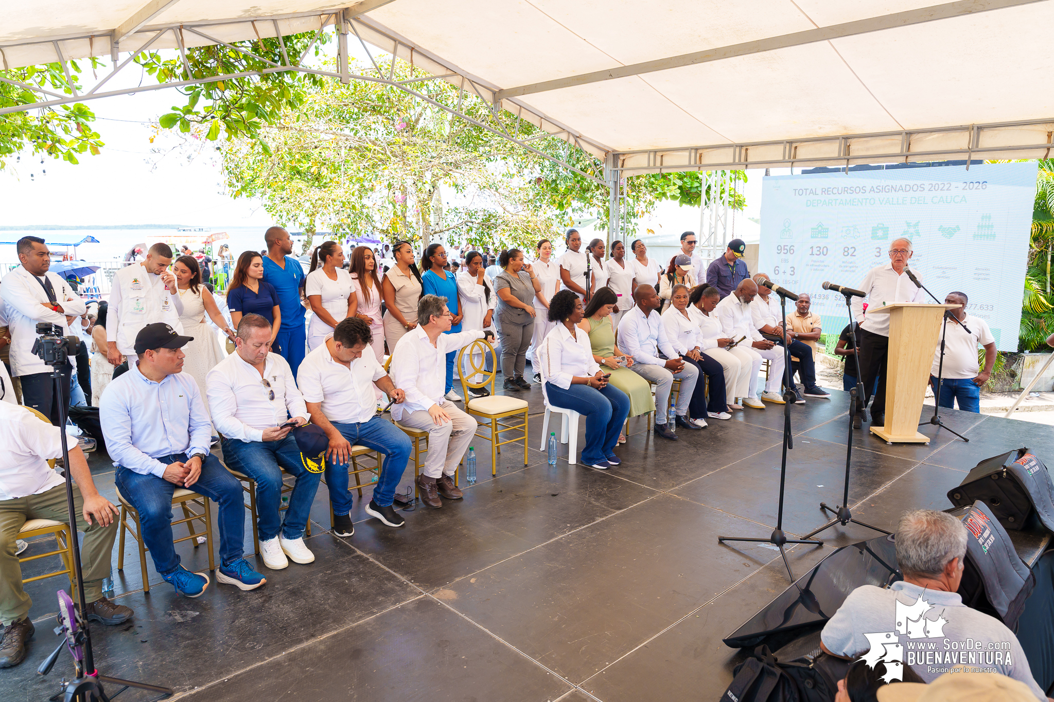 El Gobierno nacional entreg&oacute; en Buenaventura el buque hospital Benkos Bioh&oacute; para atender comunidades del litoral Pac&iacute;fico colombiano