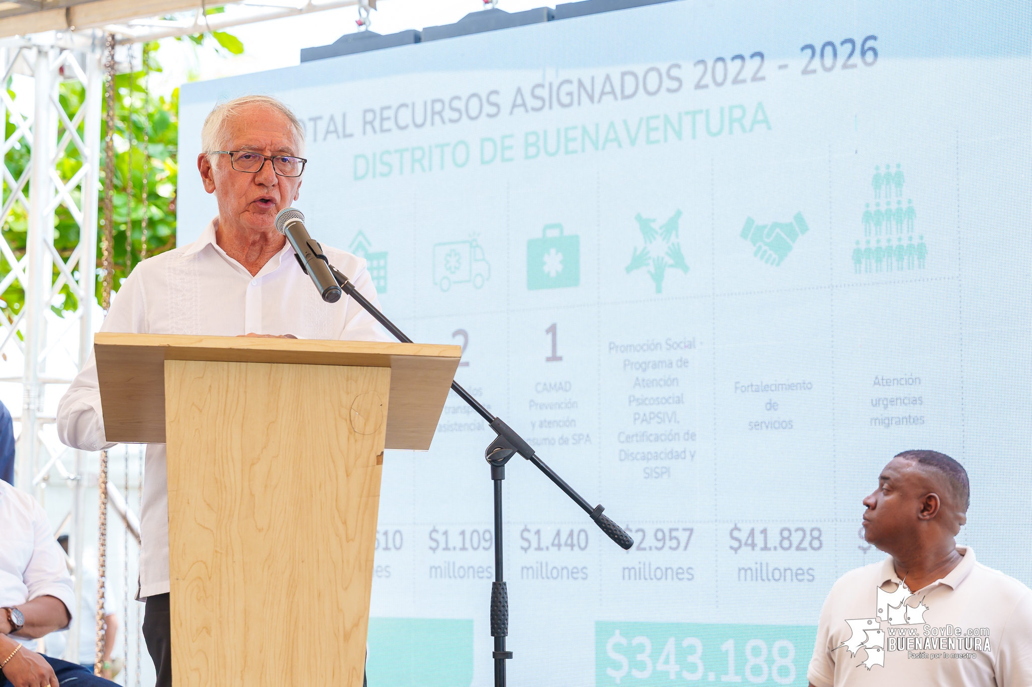 El Gobierno nacional entreg&oacute; en Buenaventura el buque hospital Benkos Bioh&oacute; para atender comunidades del litoral Pac&iacute;fico colombiano