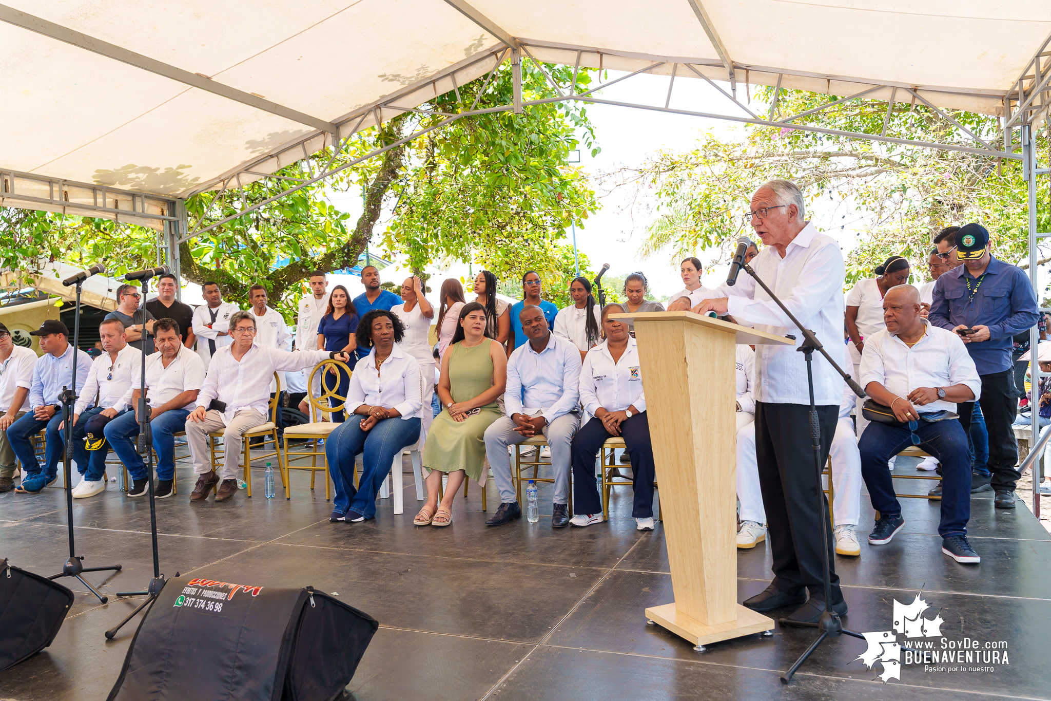 El Gobierno nacional entreg&oacute; en Buenaventura el buque hospital Benkos Bioh&oacute; para atender comunidades del litoral Pac&iacute;fico colombiano
