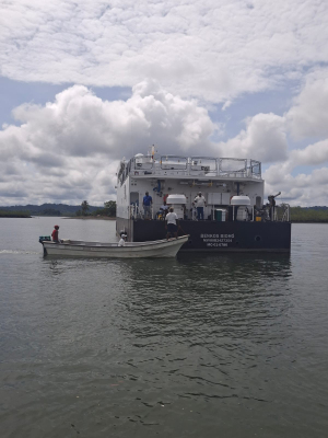 El Buque Hospital Benkos Bioh&oacute; lleva atenci&oacute;n m&eacute;dica a comunidades del Archipi&eacute;lago de La Plata, Bah&iacute;a M&aacute;laga en Buenaventura