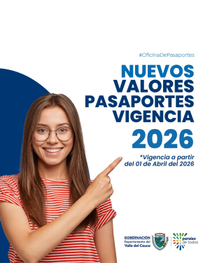 La Gobernaci&oacute;n del Valle realizar&aacute; jornada descentralizada de pasaportes en Buenaventura el s&aacute;bado 11 de abril de 2026