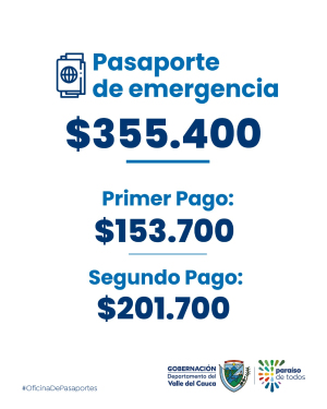 La Gobernaci&oacute;n del Valle realizar&aacute; jornada descentralizada de pasaportes en Buenaventura el s&aacute;bado 11 de abril de 2026