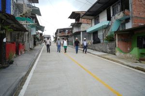 La Secretar&iacute;a de Infraestructura Vial de Buenaventura verific&oacute; siete obras de pavimentaci&oacute;n culminadas en diferentes barrios de la ciudad