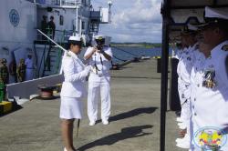 Asumió el mando en Buenaventura la primera mujer comandante de un batallón de la Armada Nacional
