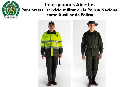 Joven bonaverense preste su servicio militar en la Policía Nacional como auxiliar
