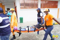Hospital Luis Ablanque de la Plata realizó simulacro de emergencia