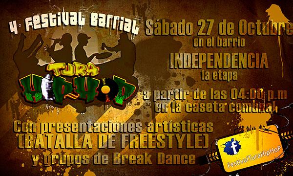 Festival barrial de Hip Hop en el barrio La Independencia