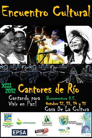 El viernes 12 de octubre inicia la XIII versión de Cantores de Río, Cantando para Vivir en Paz