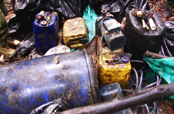 Destruido cristalizadero de la farc en el área rural de Buenaventura