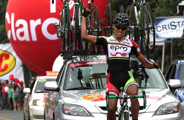 Edward Beltrán ganó la octava etapa en el Clásico RCN-Claro 2013