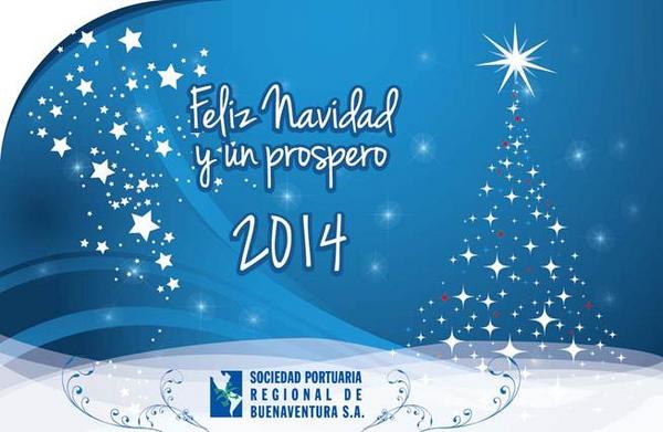 Feliz Navidad les desea la Sociedad Portuaria Regional de Buenaventura