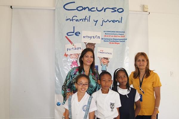 Colegio Naval Jos&eacute; Prudencio Padilla y Salesiano Jes&uacute;s Adolescente, los ganadores del XII Concurso de Ortograf&iacute;a Gane Buenaventura