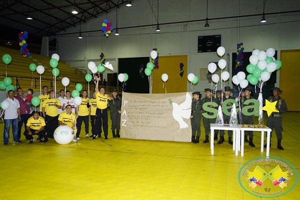 Distrito Especial de Policía Buenaventura realiza actividades en la Semana de la Paz y fortalece la moral de sus uniformados