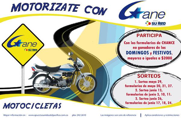 En mayo y junio, tu chance de los domingos y festivos, se puede convertir en una moto!!!