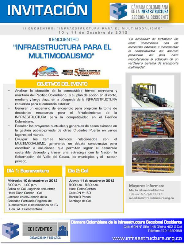 II Encuentro de Infraestructura para el Multimodalismo