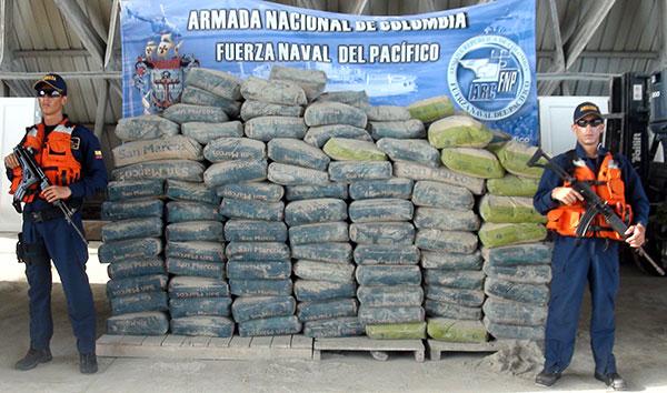 Armada Nacional incauta 15 toneladas de cemento en Buenaventura