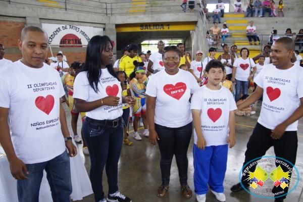 Finalizaron las olimpiadas para niños especiales