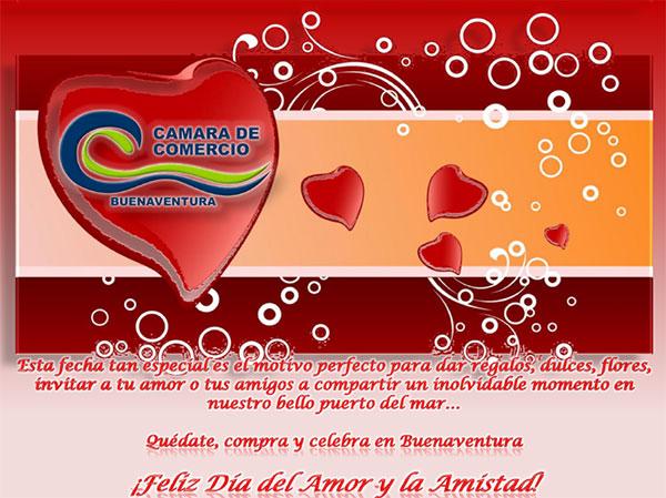 Quédate, compra y celebra en Buenaventura el Día del Amor y la Amistad