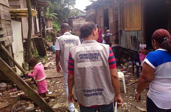 Personería atiende desplazamiento por fronteras invisibles en Buenaventura