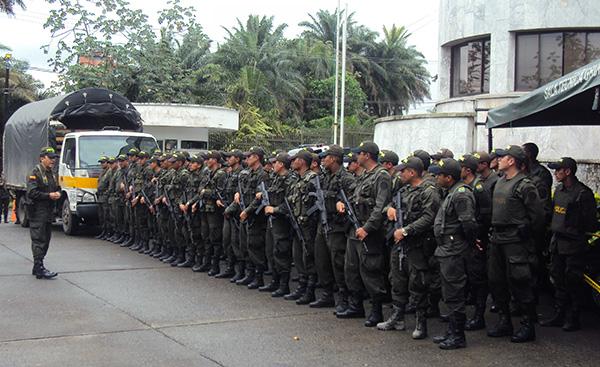 Polic&iacute;a incrementa el pi&eacute; de fuerza en Buenaventura