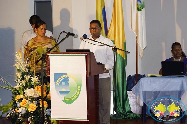 El Rector de la Unipacífico Florencio Candelo Estacio presentó informe de su primer año de gestión