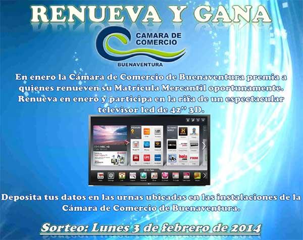 Renueva y gana con la Cámara de Comercio