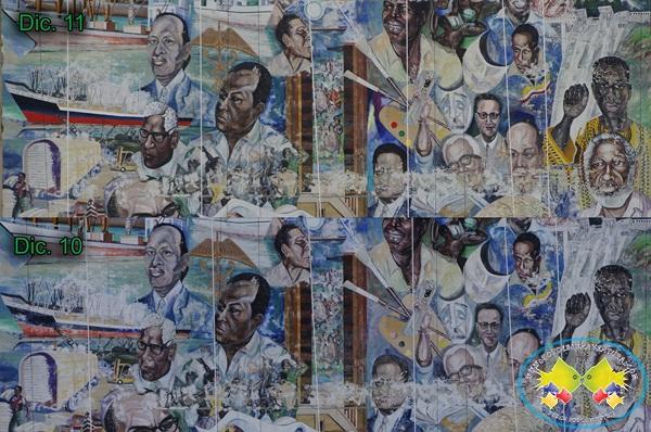 Se inició la restauración del Mural Buenaventura 450 años al Cosmos