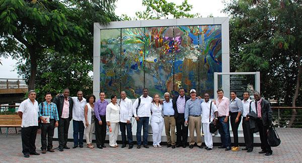 Delegación Bonaverense encabezada por el alcalde Bartolo Valencia, estuvo de visita en Ecuador