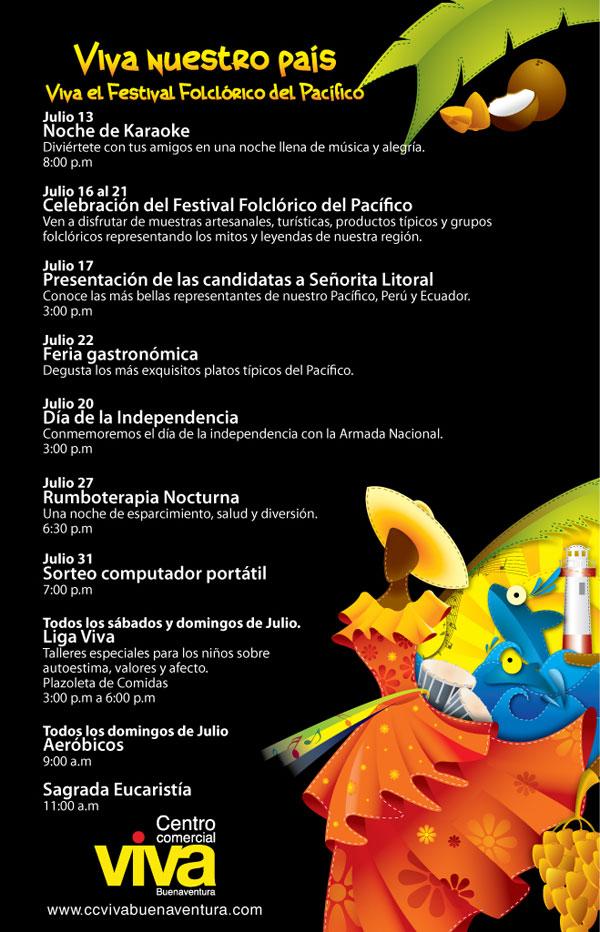 Viva el Festival Folclórico del Pacífico