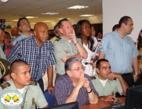 Fue inaugurado de manera oficial el Sistema Integrado de Seguridad 123 por el Ministro del Interior con funciones presidenciales Fabio Valencia Cossio