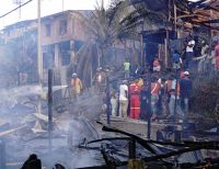 Entregaran lotes urbanizados a familias damnificadas por el incendio en Gamboa