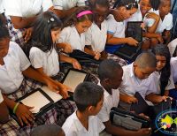 27 instituciones educativas de Buenaventura son las beneficiadas con las tabletas digitales hasta el momento
