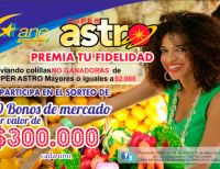 Gane Buenaventura y Dagua tiene para ustedes una nueva promoción, Súper Astro premia tu fidelidad