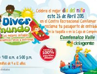 Divertida celebración del Día del Niño realizará Comfenalco Valle en Buenaventura
