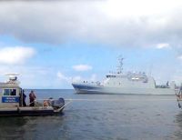 Armada Nacional rescata velero a la deriva en aguas del pacífico