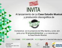 La BAM presenta trabajo discográfico y la Casa Estudio Musical el 21 de mayo