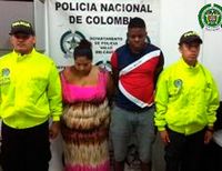 La Policía Nacional capturó dos personas que presuntamente se dedican al microtráfico de bazuco en el barrio Nayita