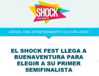 Este sábado 17 de octubre de 2015 se elige el primer semifinalista del Shock Fest
